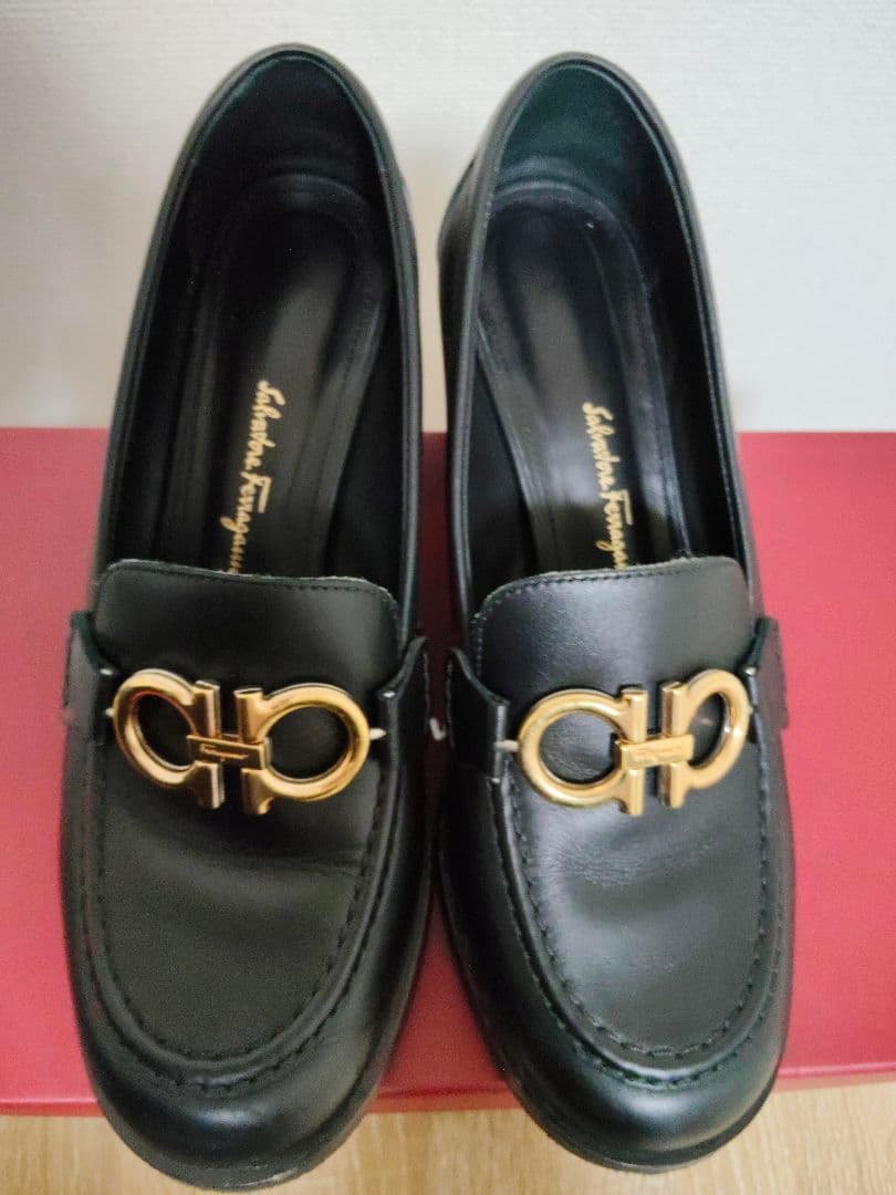 Ferragamo ヒールローファー ローファーパンプス
