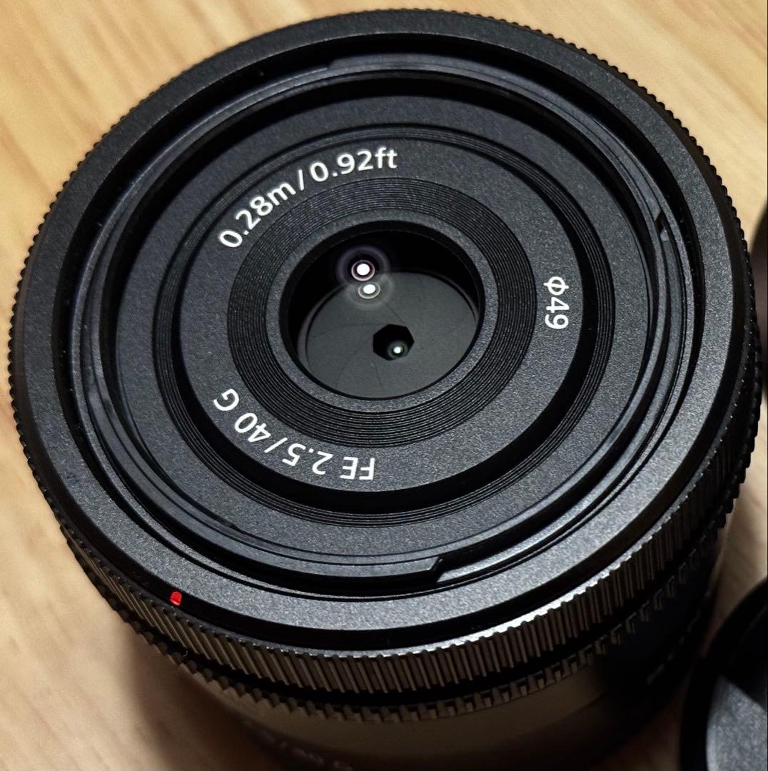 Sony Eマウント 40mm F2.5 G SEL40F25G