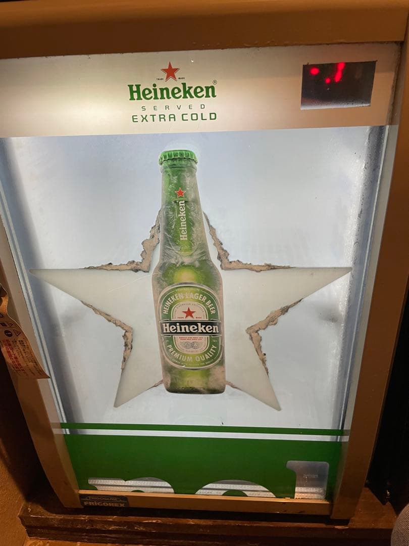 ハイネケン　エクストラコールド　冷蔵庫