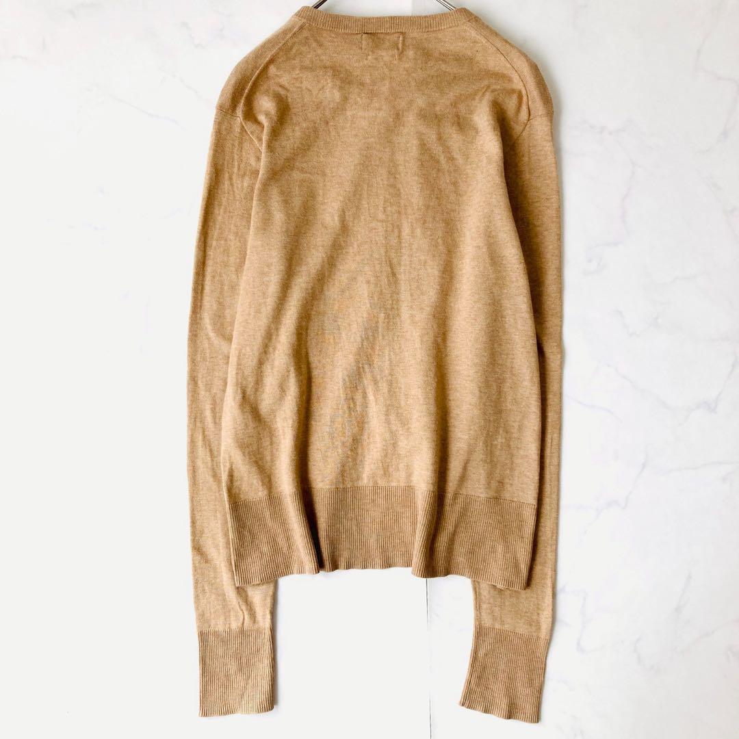 美品✨️現行QRタグ　ポロラルフローレン　Pimaコットンカーディガン　ポニー刺繍