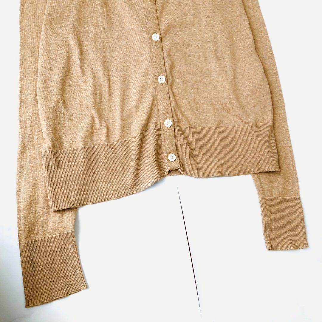 美品✨️現行QRタグ　ポロラルフローレン　Pimaコットンカーディガン　ポニー刺繍