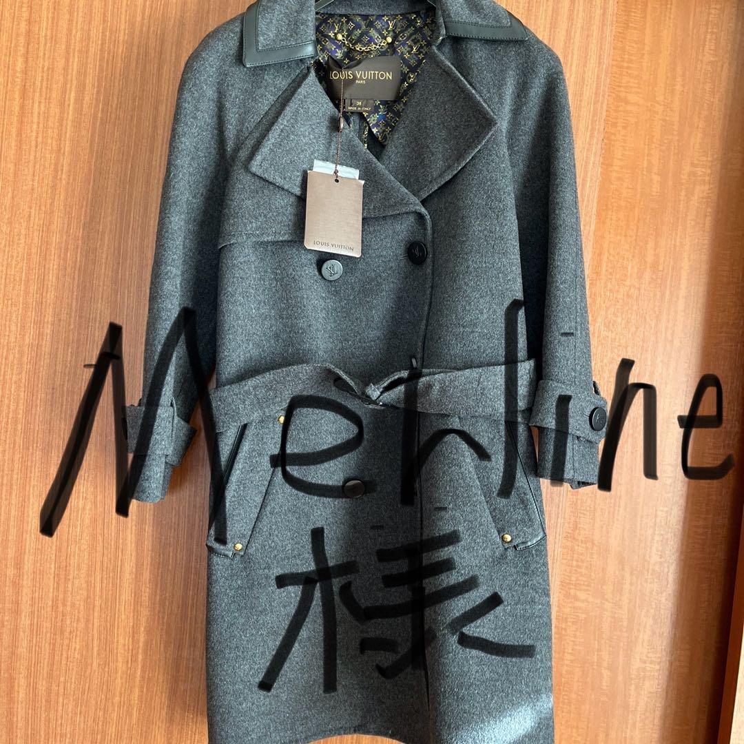 merlin様のルイビトンカシミアウールコート