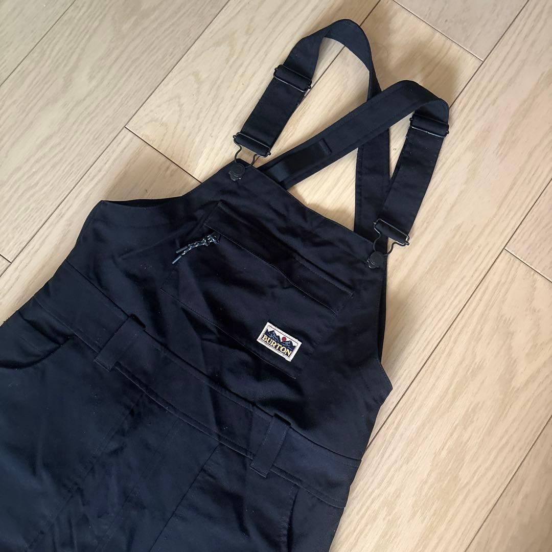 BURTON バートン　ブラック ビブス オーバーオール　X S