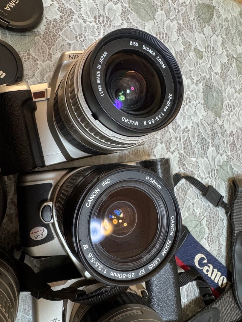 フィルムカメラ PENTAX MZ-60/Canon EOS kiss/MINOLTA360Si