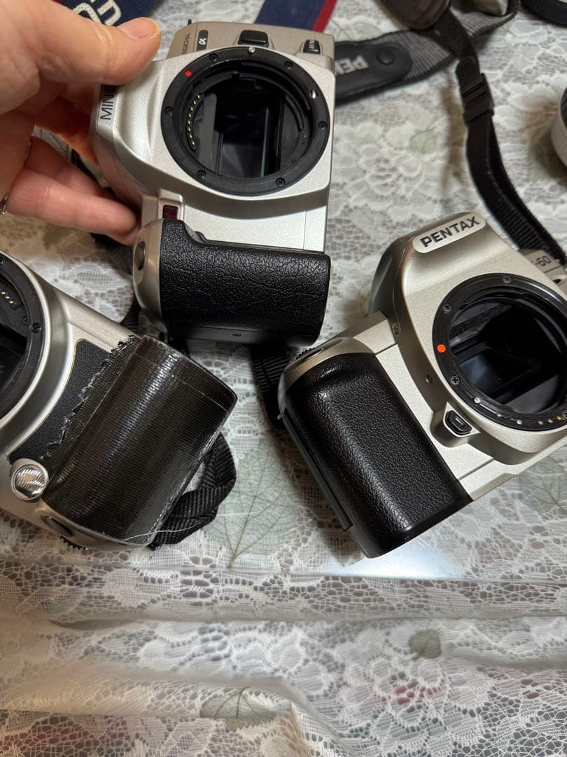 フィルムカメラ PENTAX MZ-60/Canon EOS kiss/MINOLTA360Si