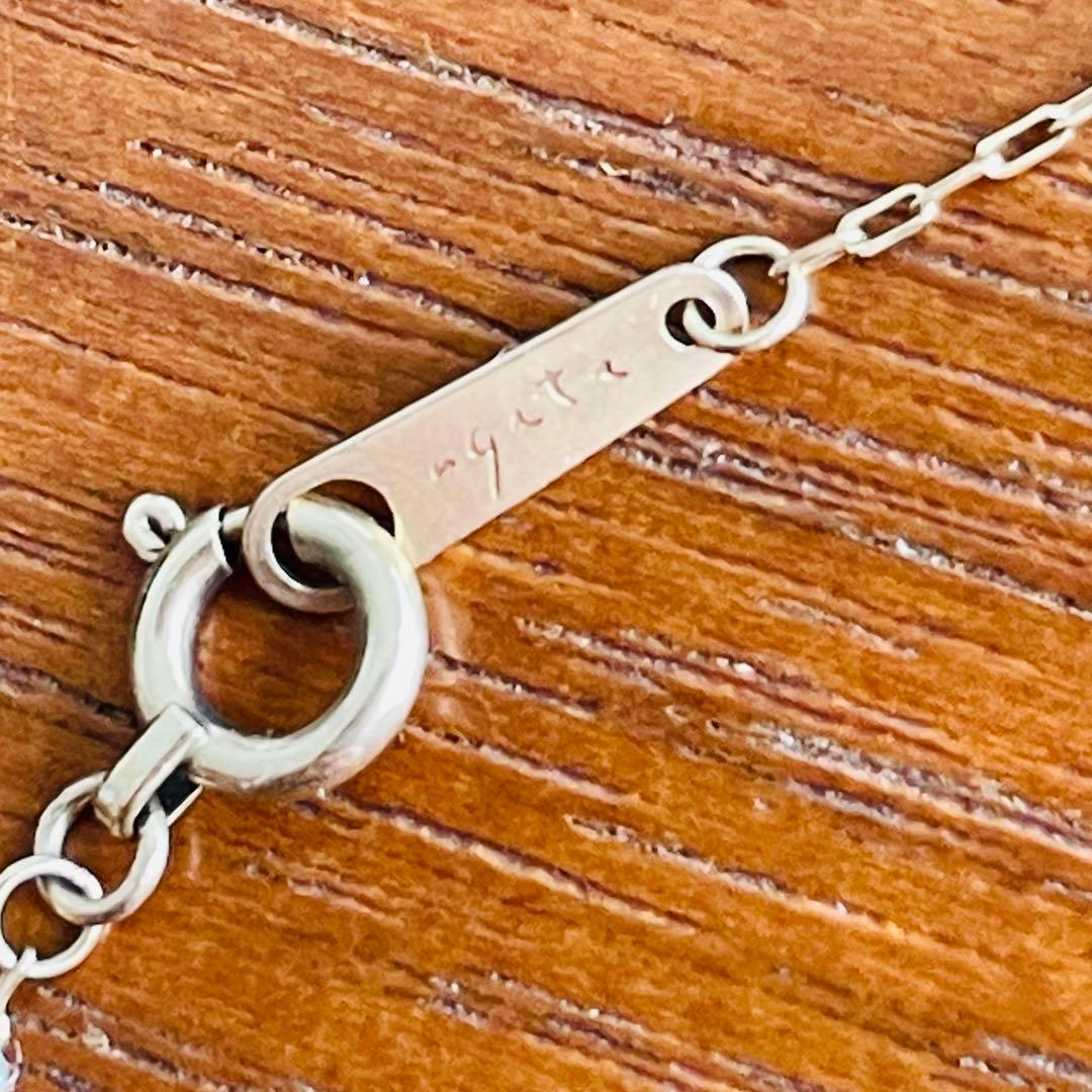 agete K10 アラベスクダイヤ　ロングネックレス　2WAY仕様