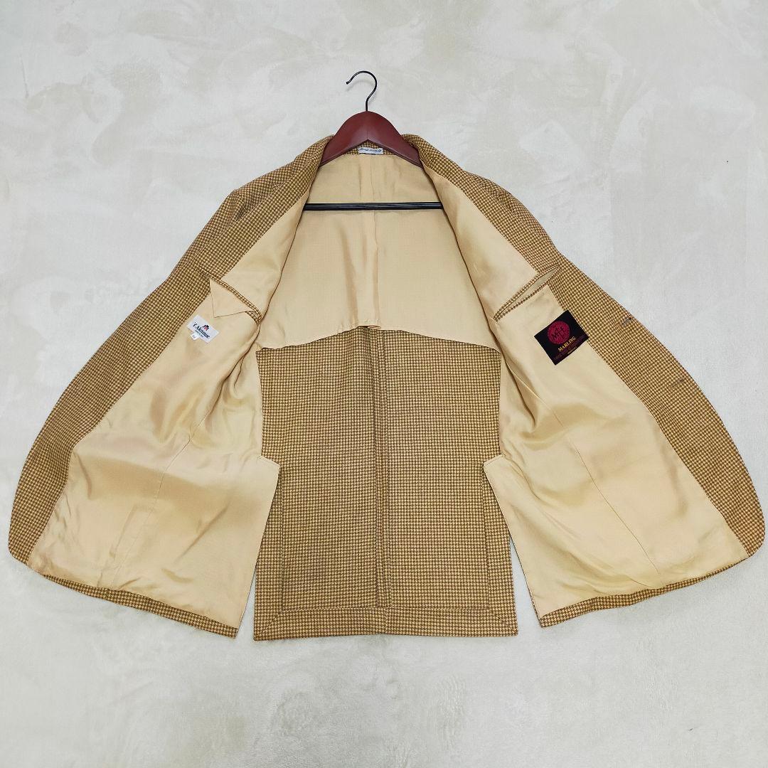 美品　イタリア製　Y.Akamine　千鳥格子柄　テーラードジャケット