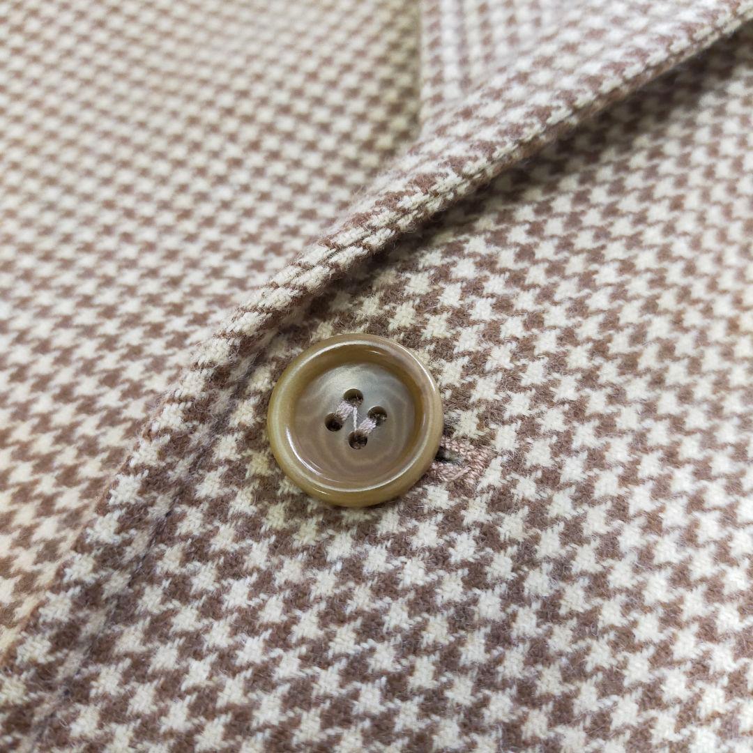 美品　イタリア製　Y.Akamine　千鳥格子柄　テーラードジャケット