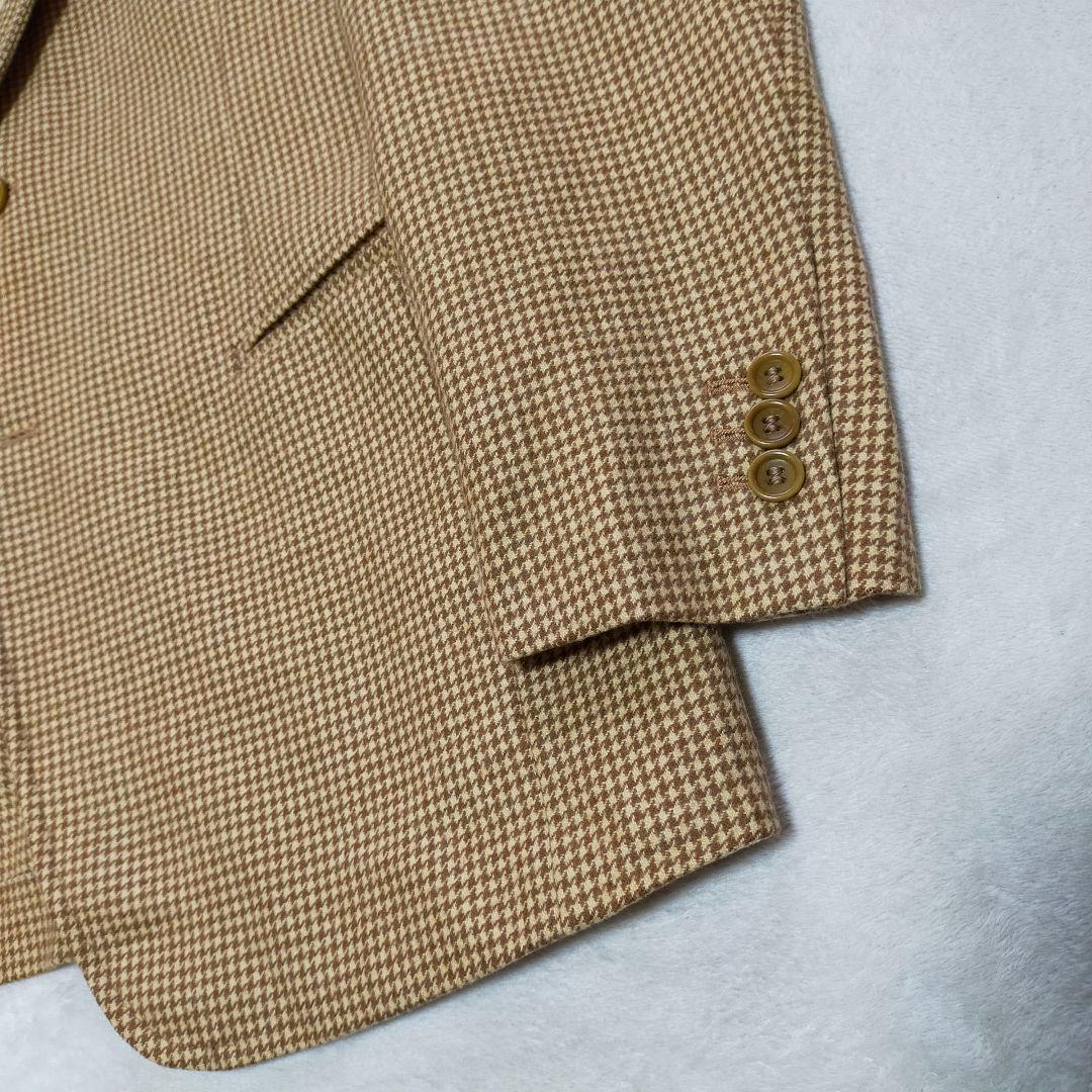 美品　イタリア製　Y.Akamine　千鳥格子柄　テーラードジャケット