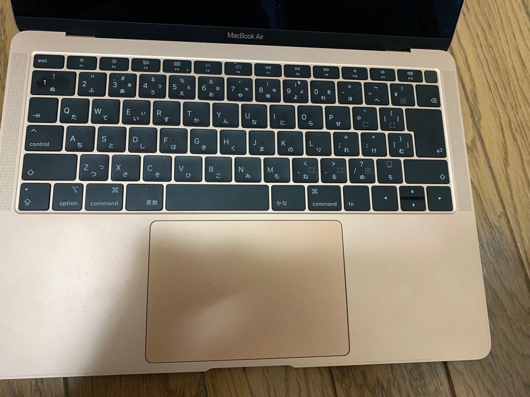MacBook Air ゴールド 日本語配列