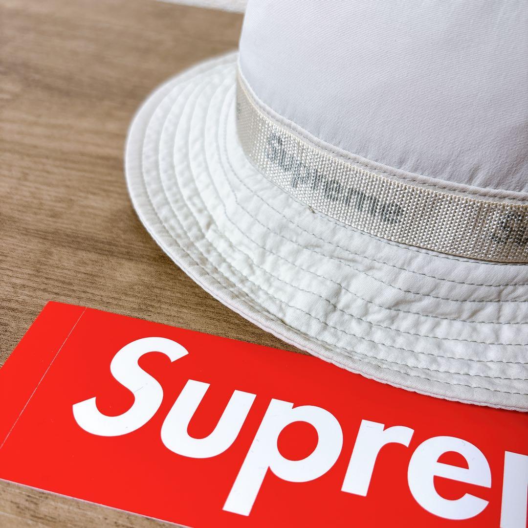 正規品　Supreme バケットハット　帽子 アイボリー　ホワイト　ハット