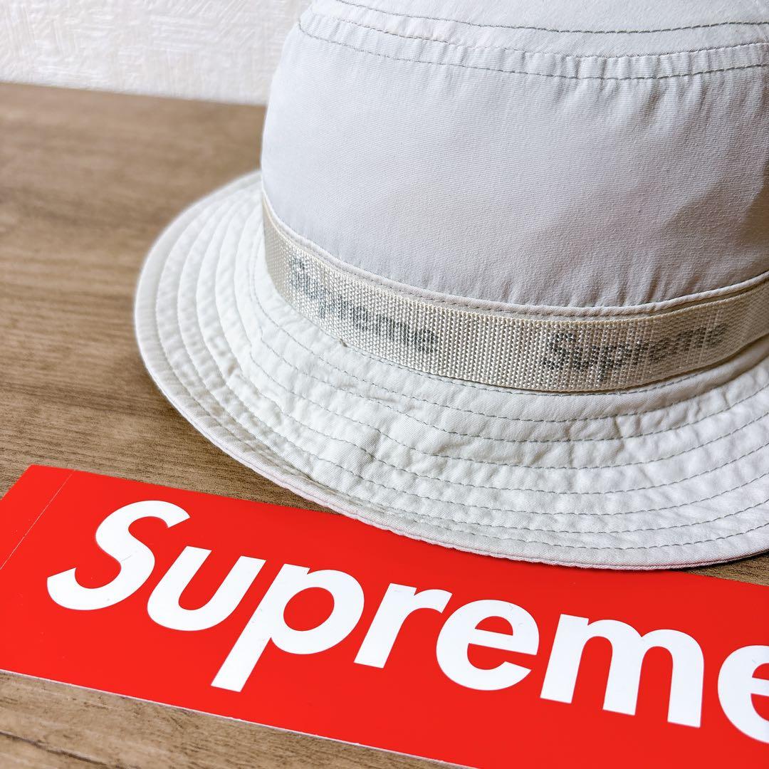 正規品　Supreme バケットハット　帽子 アイボリー　ホワイト　ハット