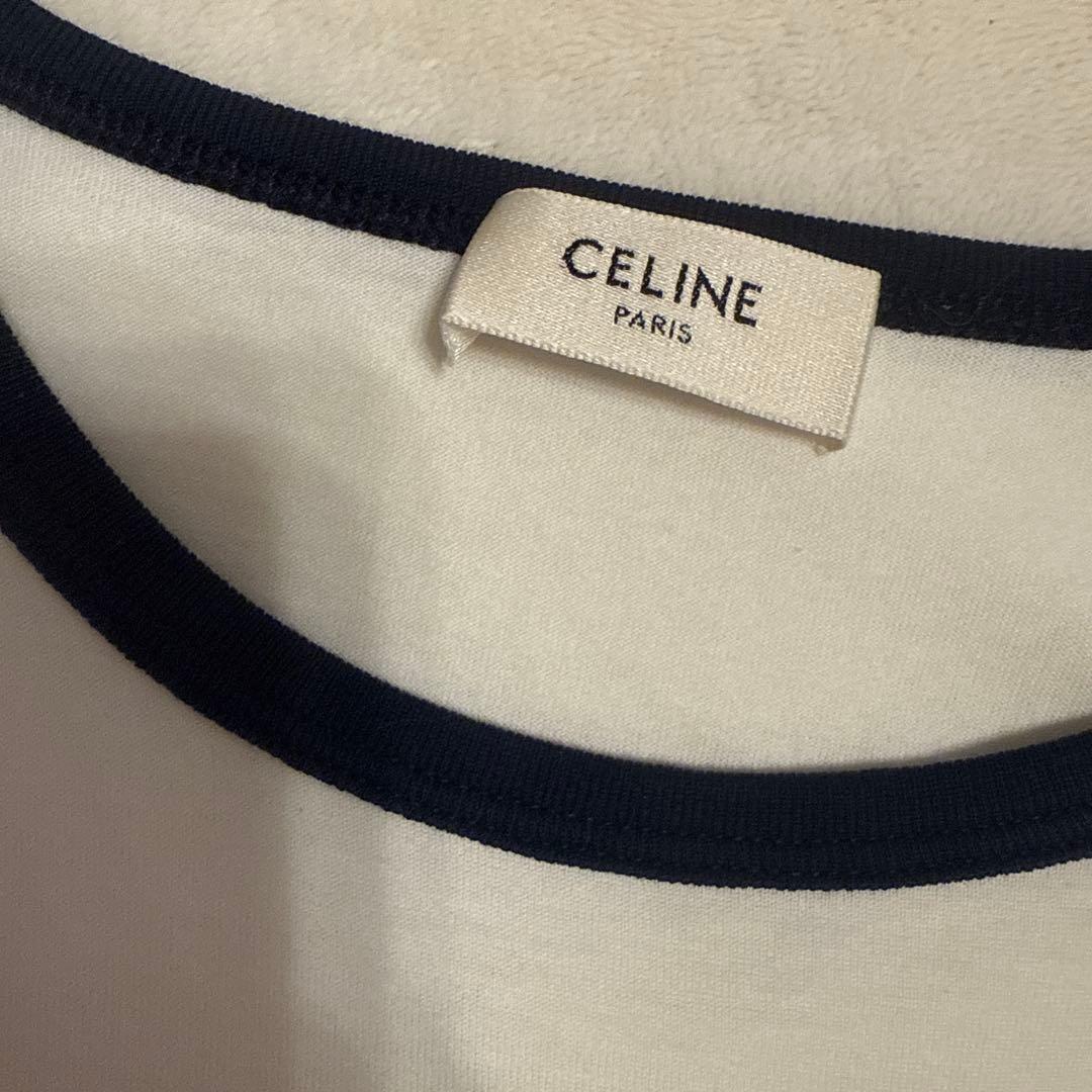 CELINE PARIS ロゴTシャツ トリオンフ