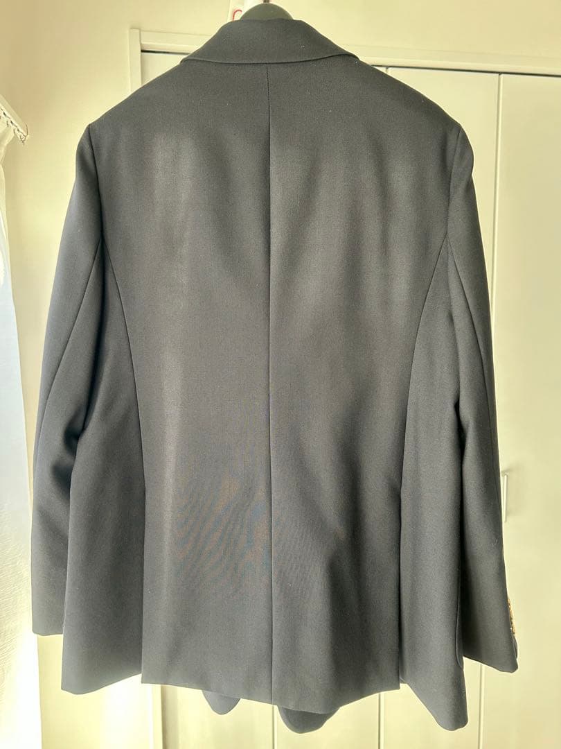 IÉNA ネイビー ダブルブレストジャケット38サイズ