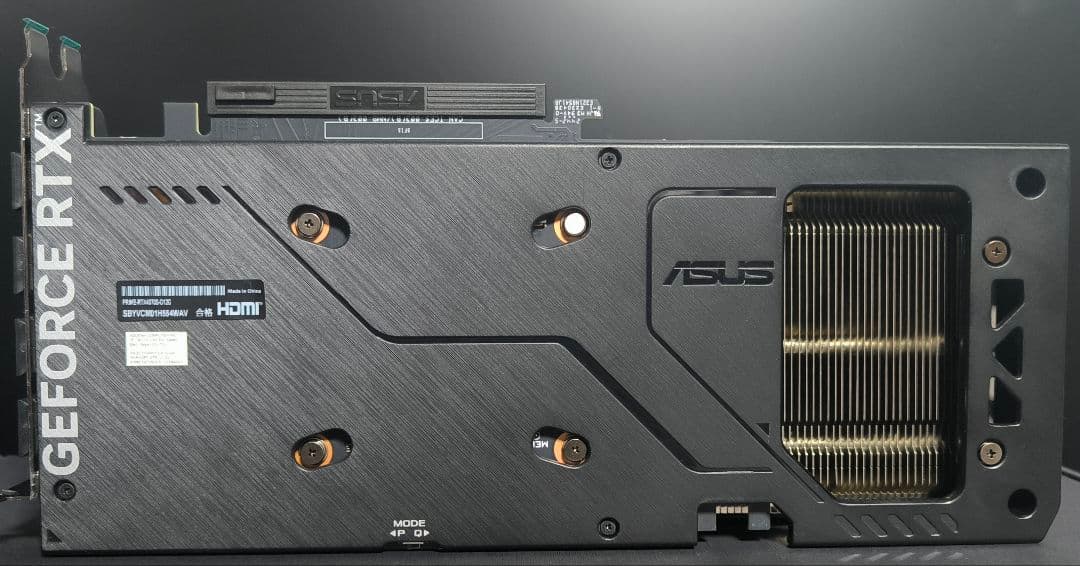 グラフィックボード・グラボ・ビデオカード ASUS GeForce RTX 4070 Super 12GB OC