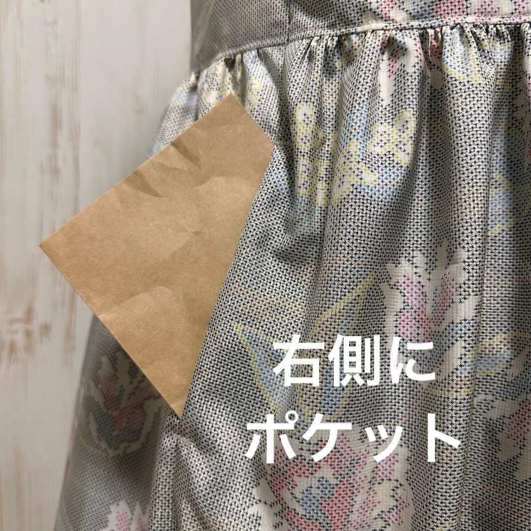 着物リメイク 白大島紬から袖なしカシュクールワンピース