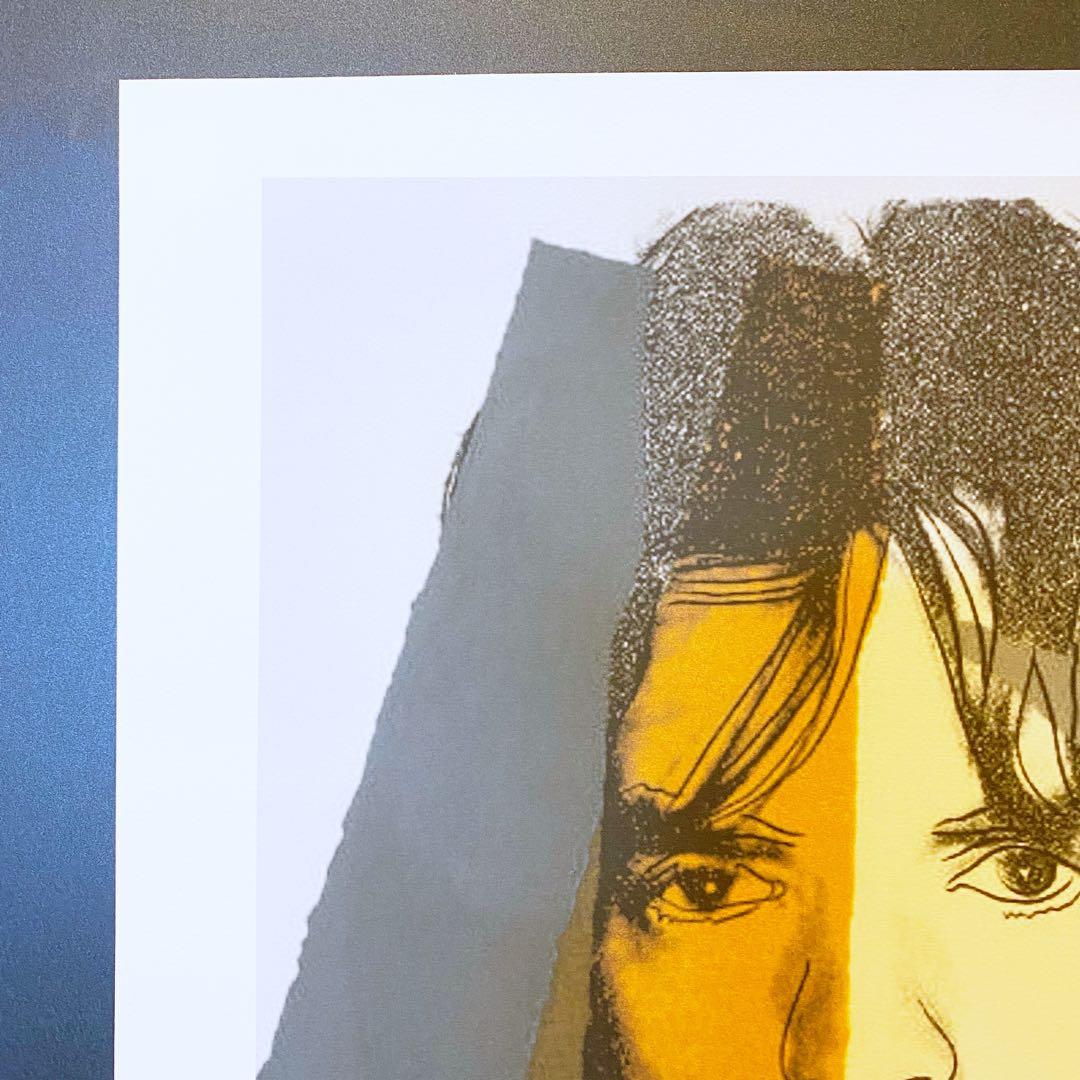 【模写】世界限定100枚! アンディ・ウォーホル ミック・ジャガー リトグラフ