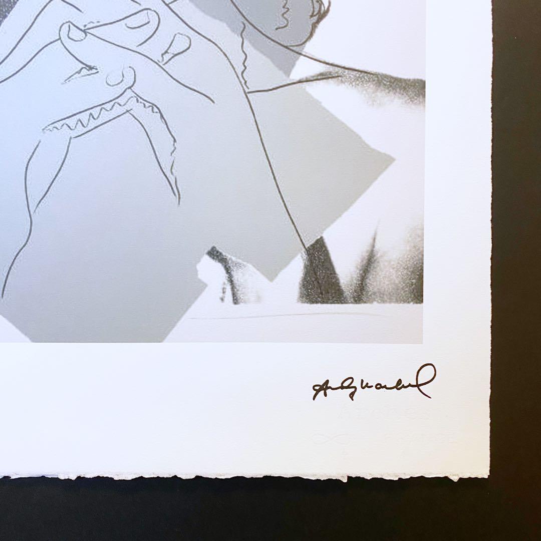 【模写】世界限定100枚! アンディ・ウォーホル ミック・ジャガー リトグラフ