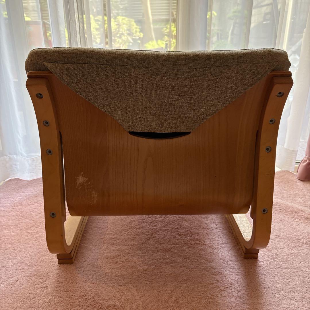 通販生活 カタログハウス 楽座椅子 新日本木工　座椅子