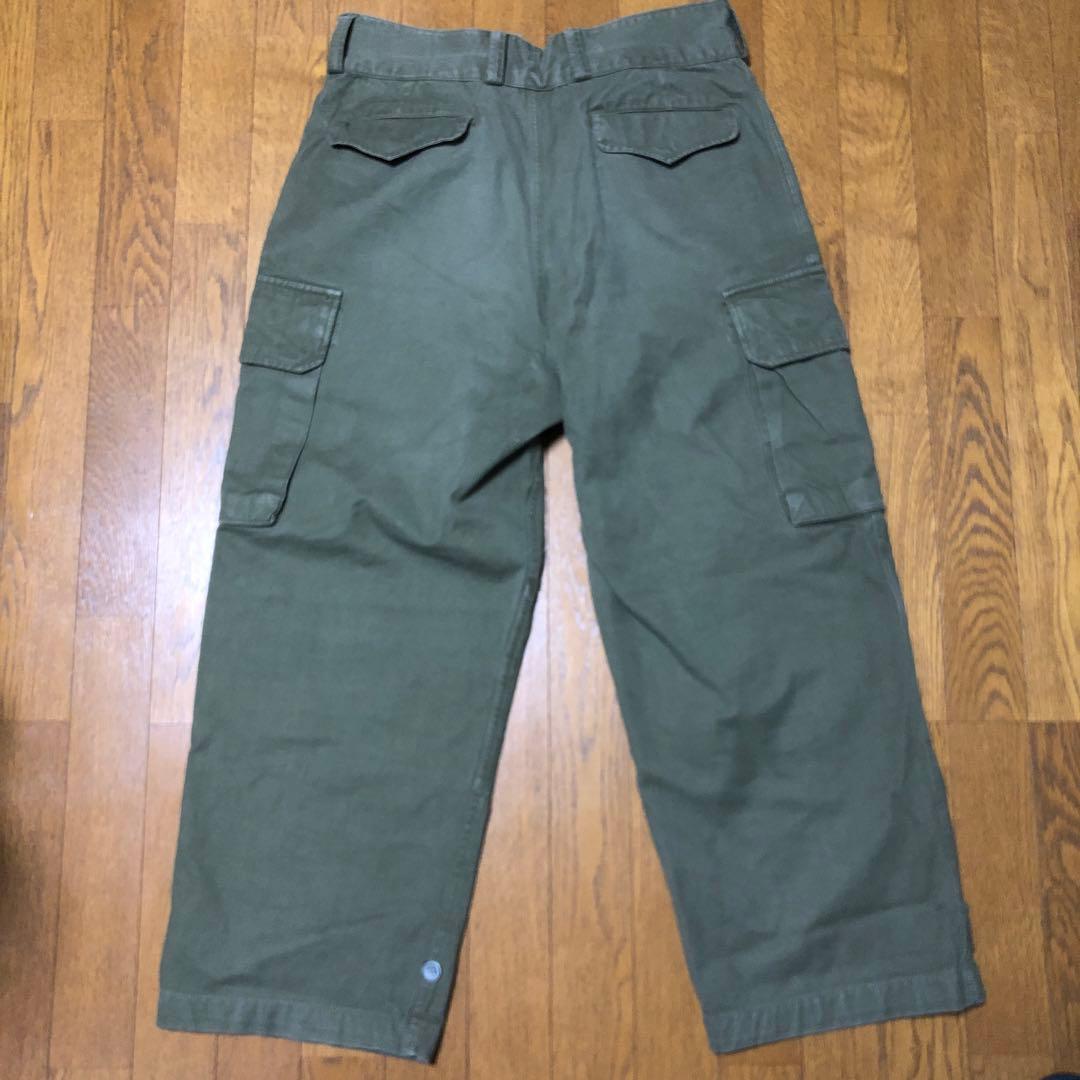 フランス軍M47パンツ 前期 メタルボタン 後期