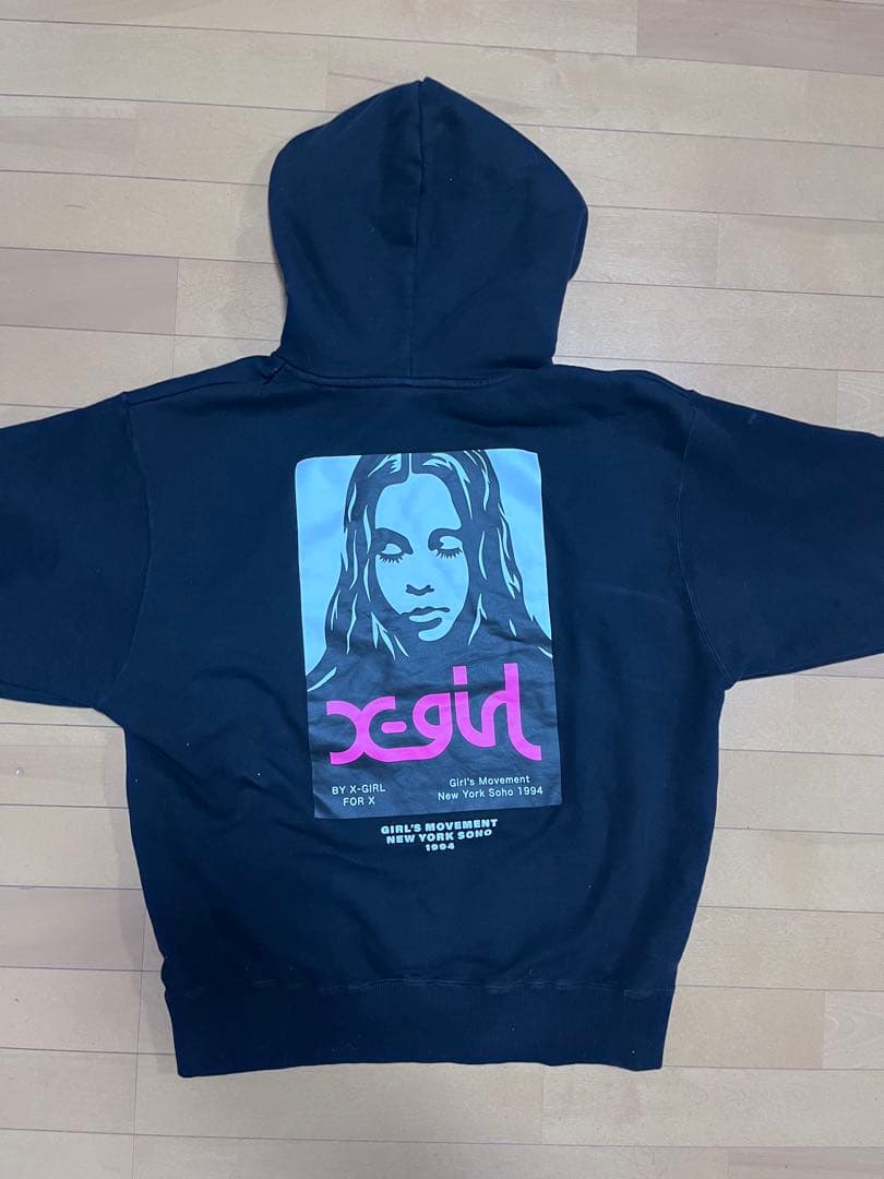 X-girl パーカー M