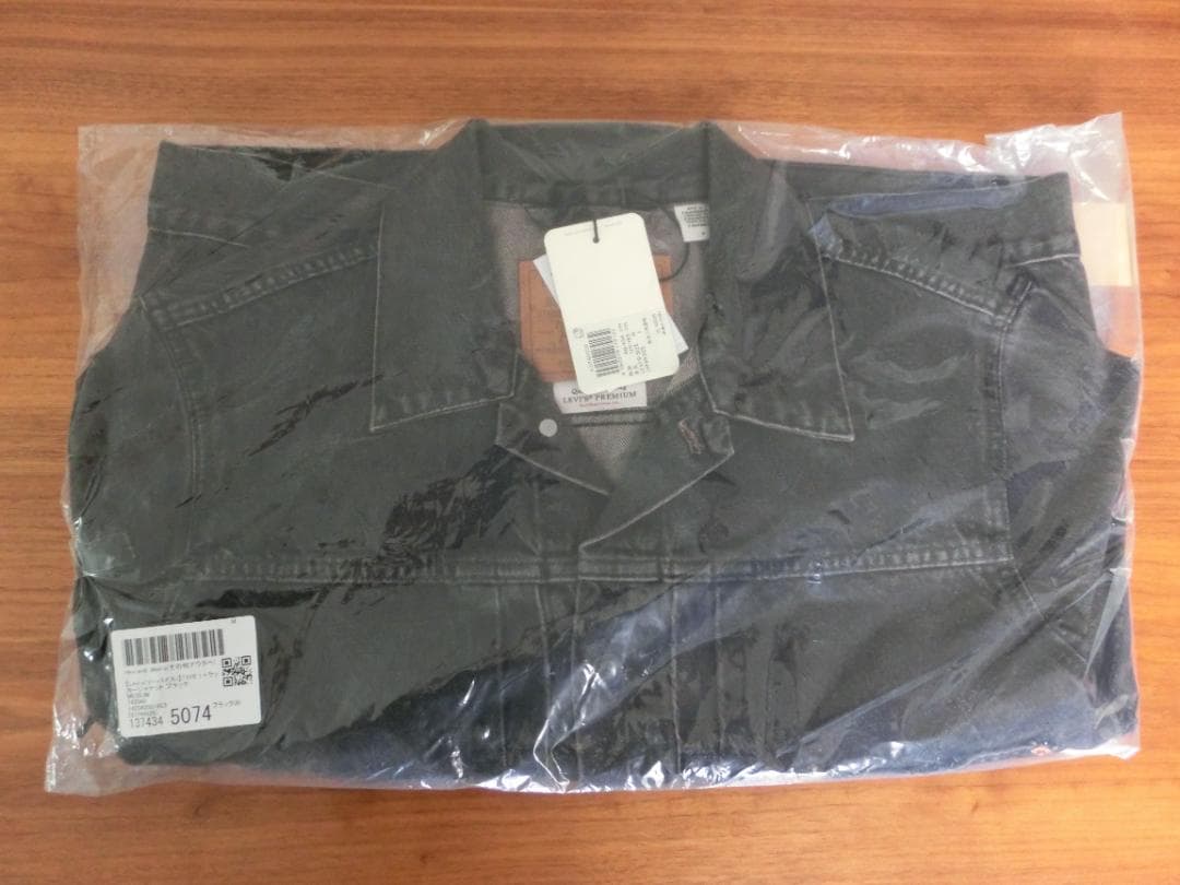 リーバイス TYPE I トラッカージャケット ブラック デニム 1st