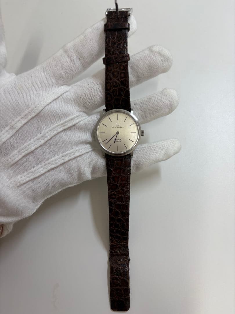 【不可動】OMEGA オメガ コンステレーション クォーツメンズモデル
