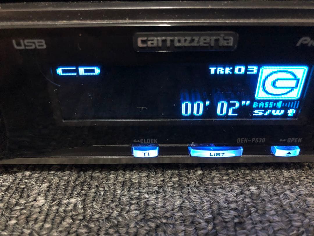 【希少良好固体】carrozzeria DEH-P630