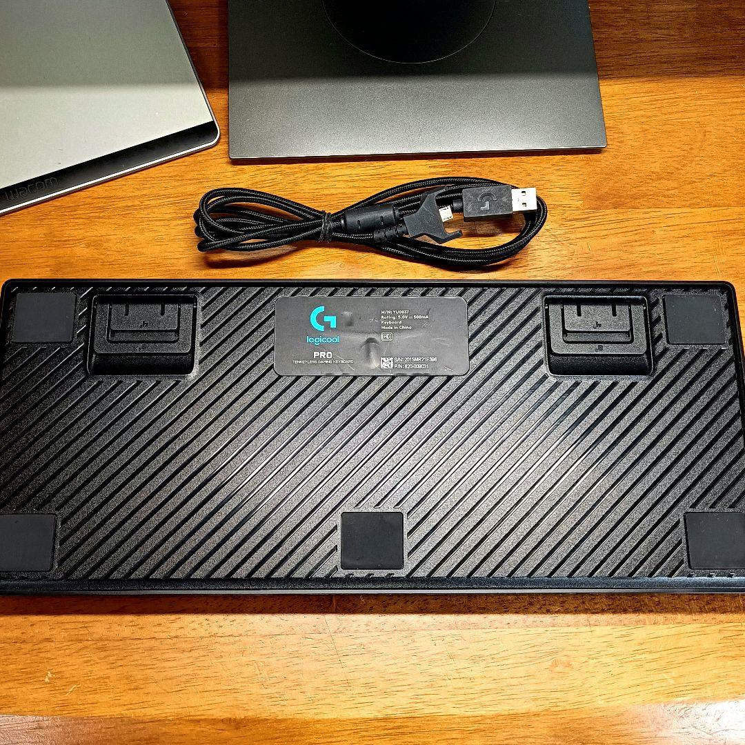 Logicool G PROキーボード(青軸）G703h ワイヤレスマウスセット