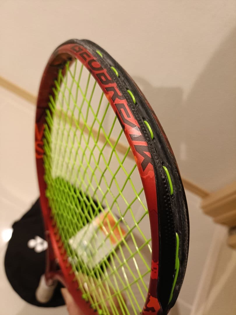 使用２週間】YONEX ジオブレイク 70VS タンゴレッド ソニックブロー