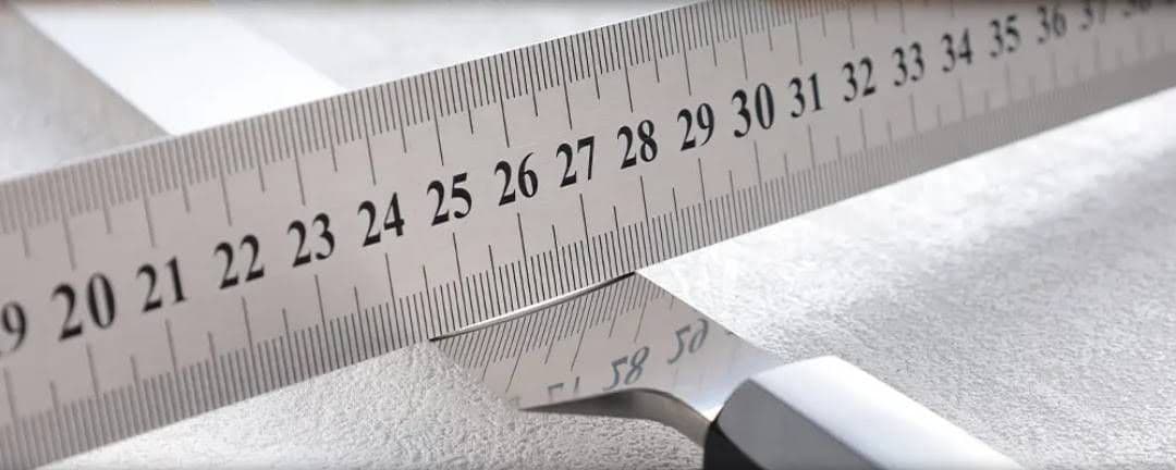 ステン本焼V金10号先丸柳刃包丁30cm鞘付黒水牛黒檀八角柄