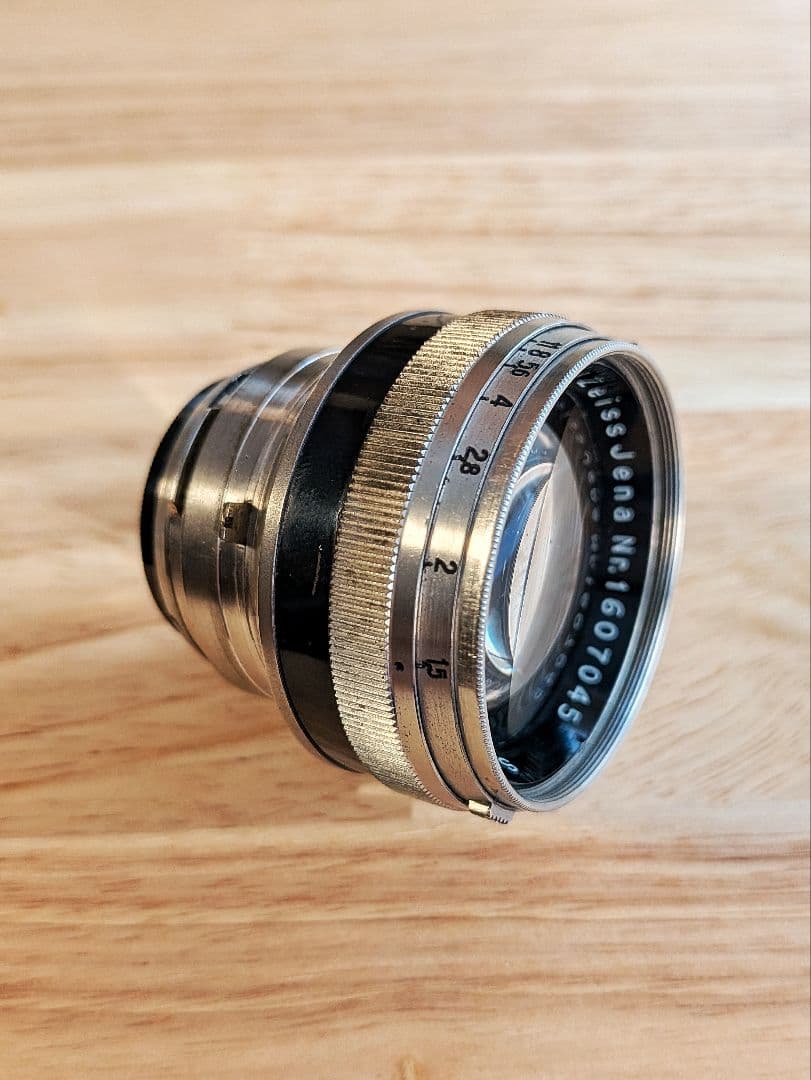 contax sonnar 5cm 1.5 ブラコン ニッケルゾナー