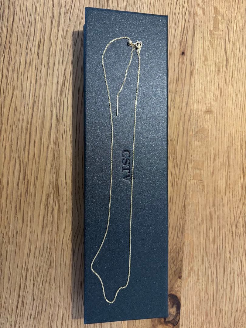 と*こ様 GSTV K18GGシャイニーケーブルネックレス 45cm