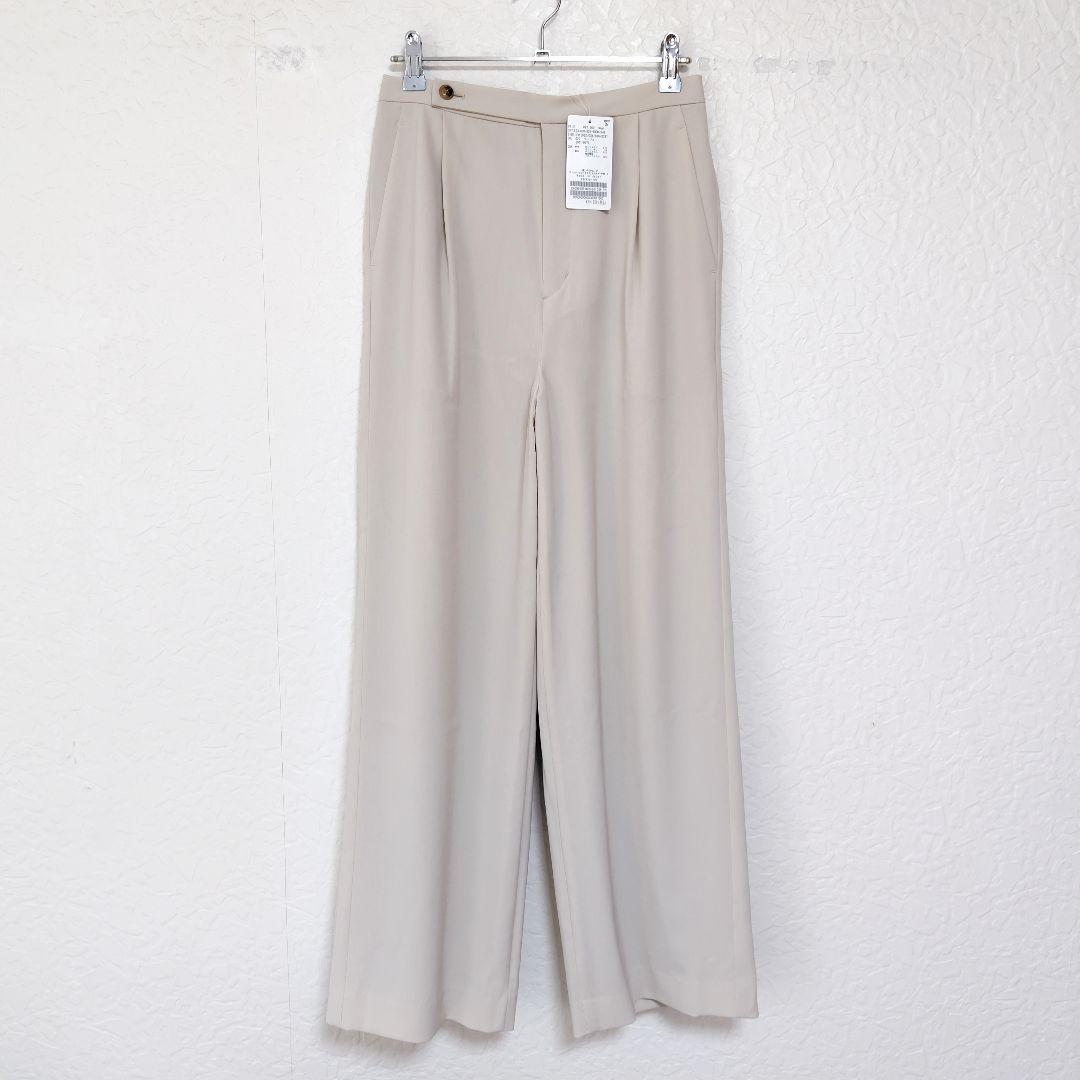 未使用 Plage 23年 ドライ タック ストレート パンツ プラージュ 新品