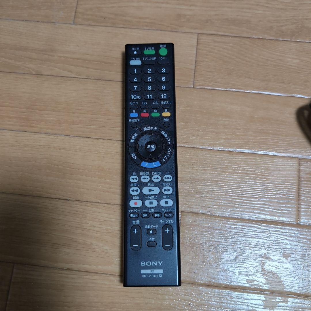 SONY　Blu-rayレコーダー　BDZ-ZW500