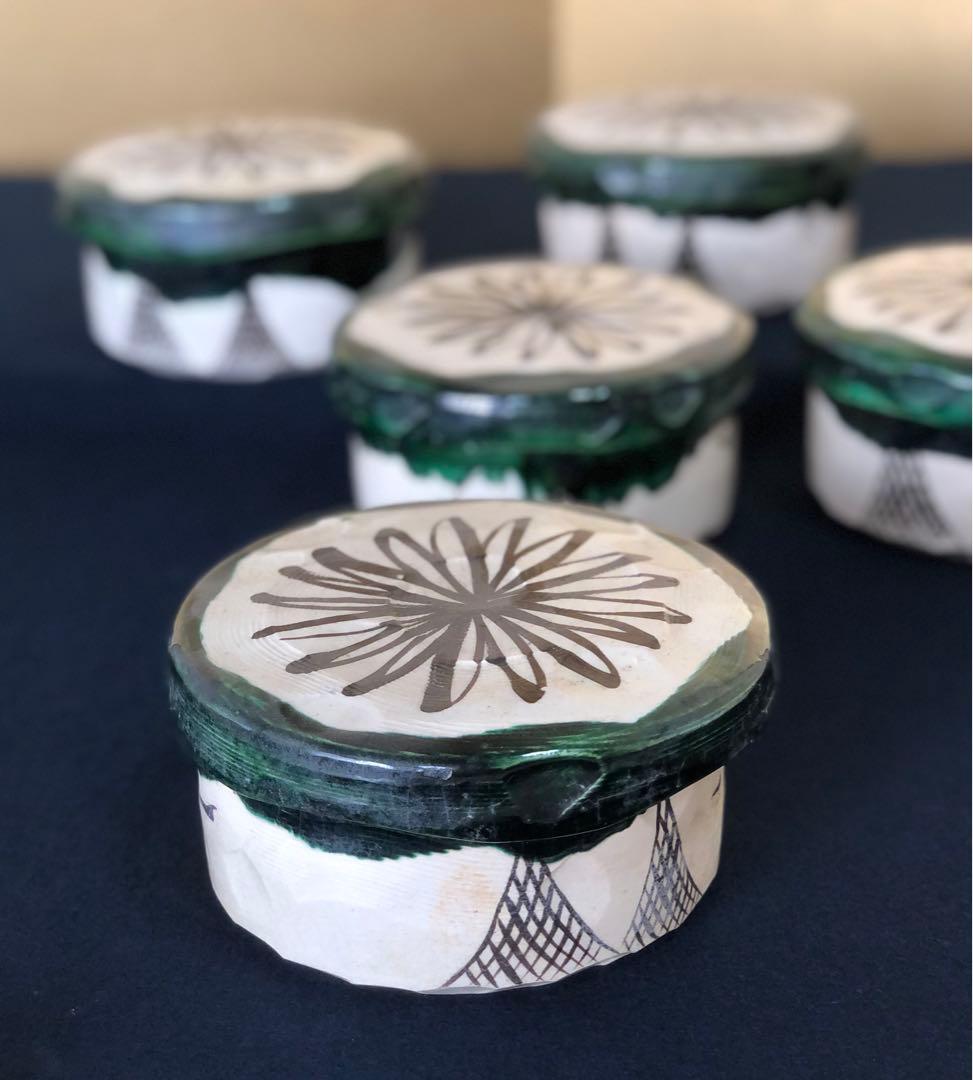 割引❗️《R》懐石 織部 蓋物5客 和楽 250929あ5