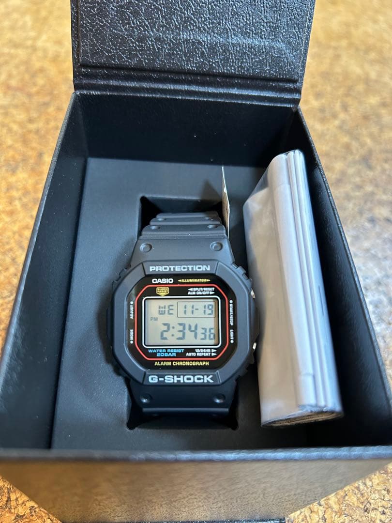 新品未使用 CASIO G-SHOCK DW-5600RL-1JF