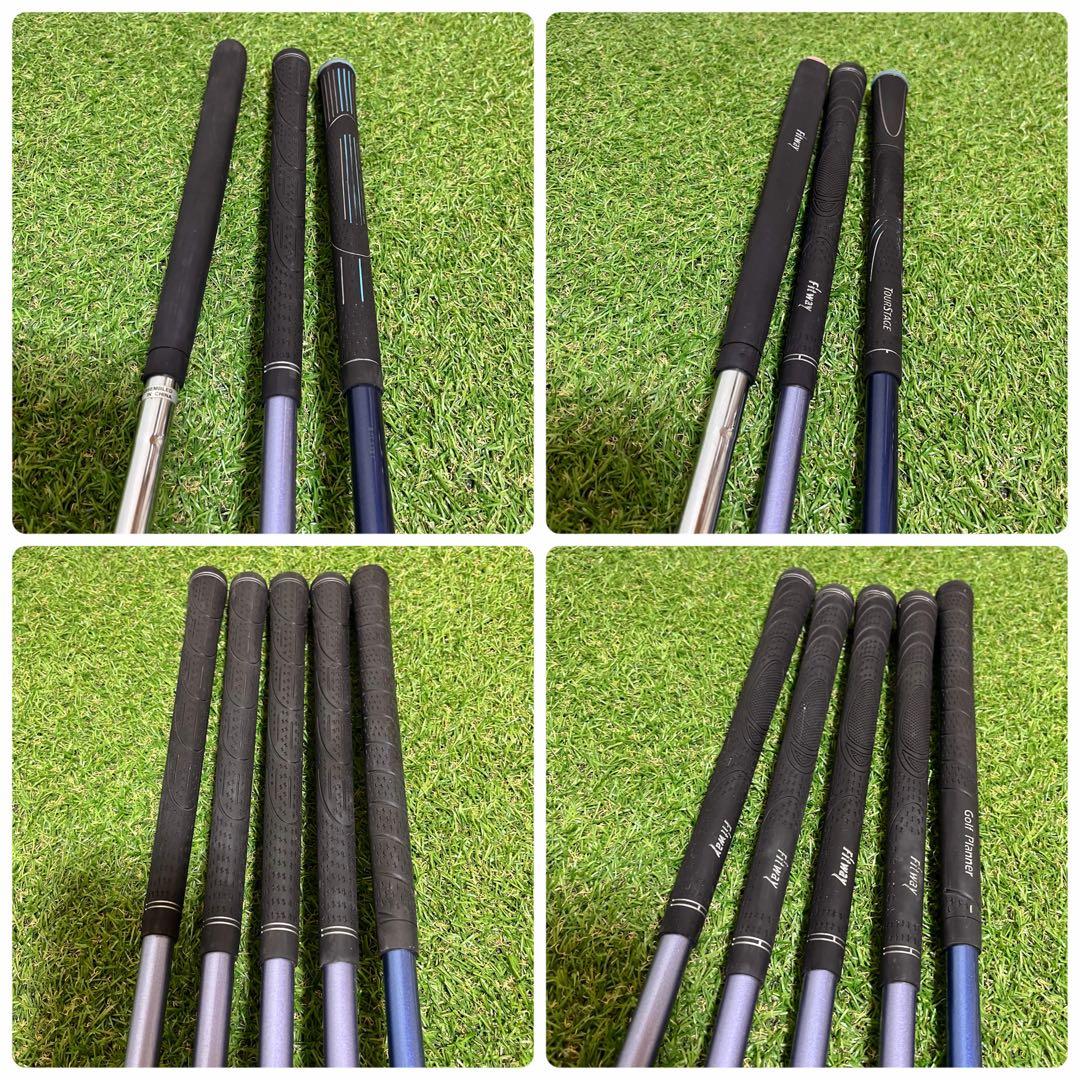 美品 おまけ多数 ツアーステージViQ CL他 レディースゴルフクラブ8本セット