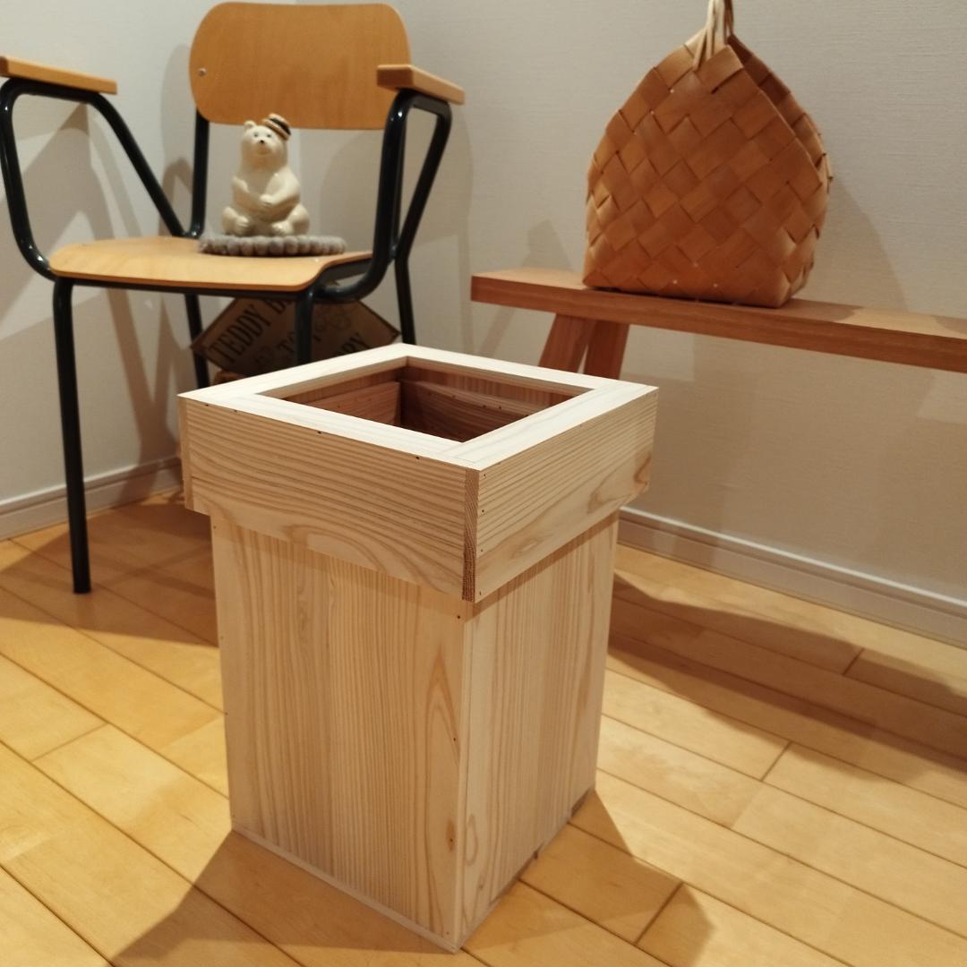 SDBHしおしお★送料込み★木製ごみ箱②×2個
