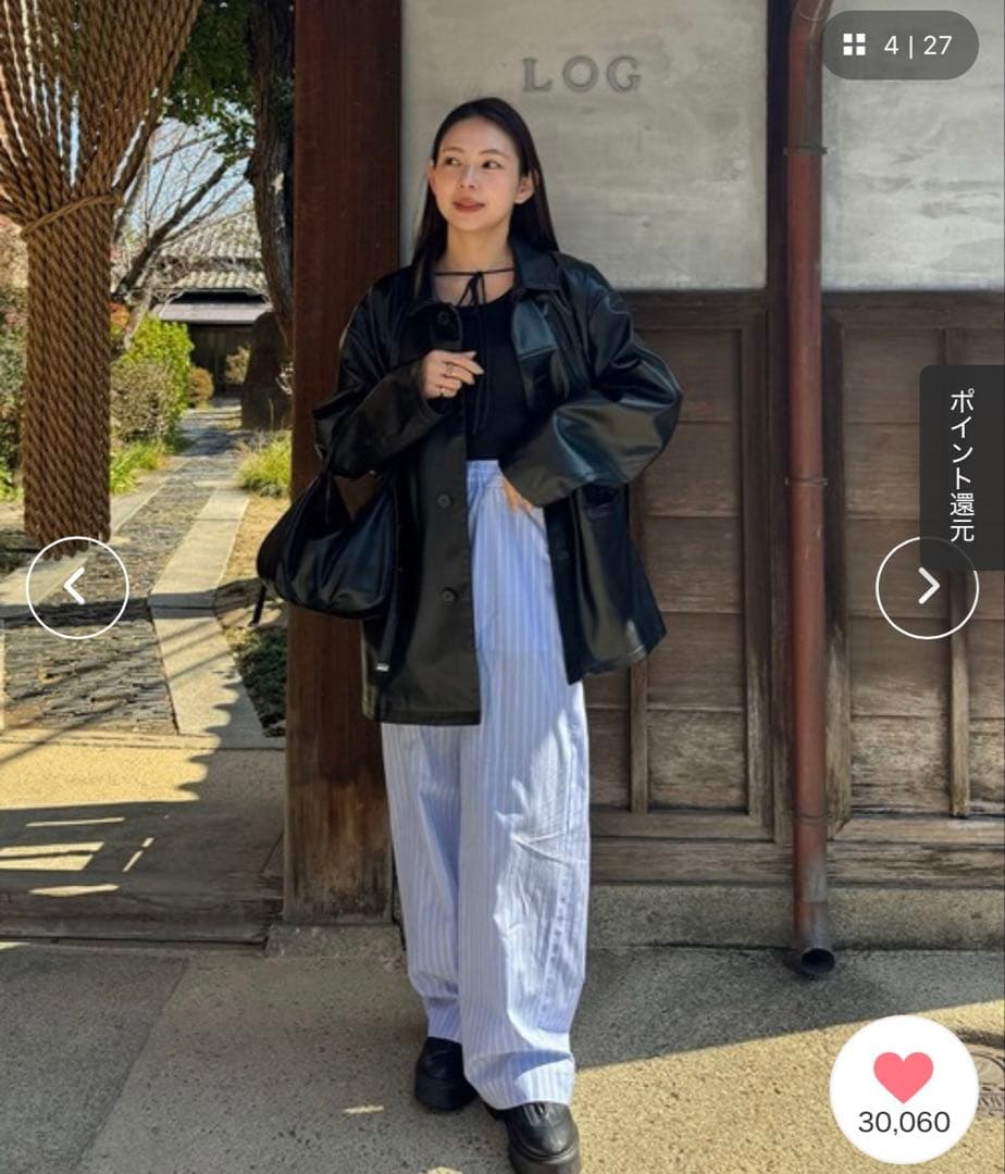 【macoto×EFOLE コラボ】 2way ショルダーバッグ　efole 黒