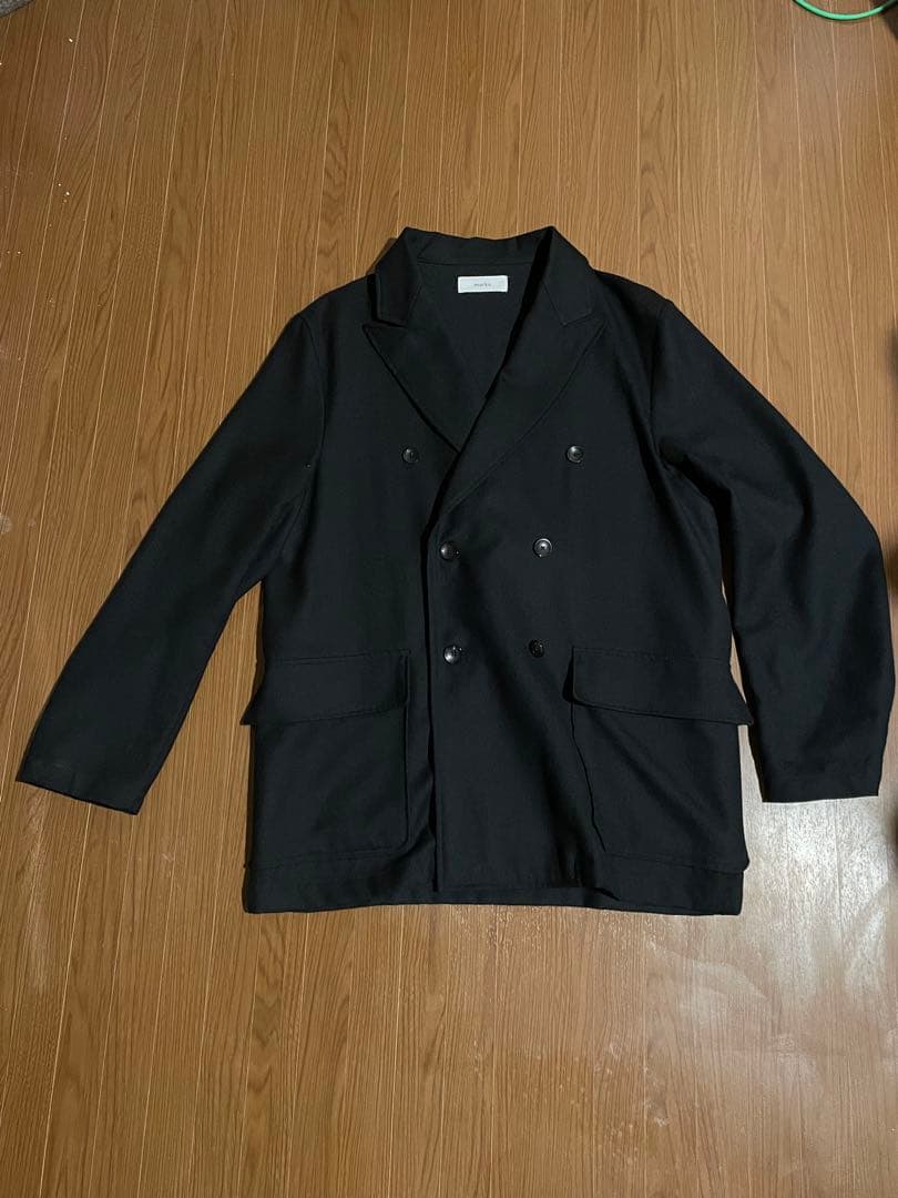 marka wool soft serge セットアップ size2 black