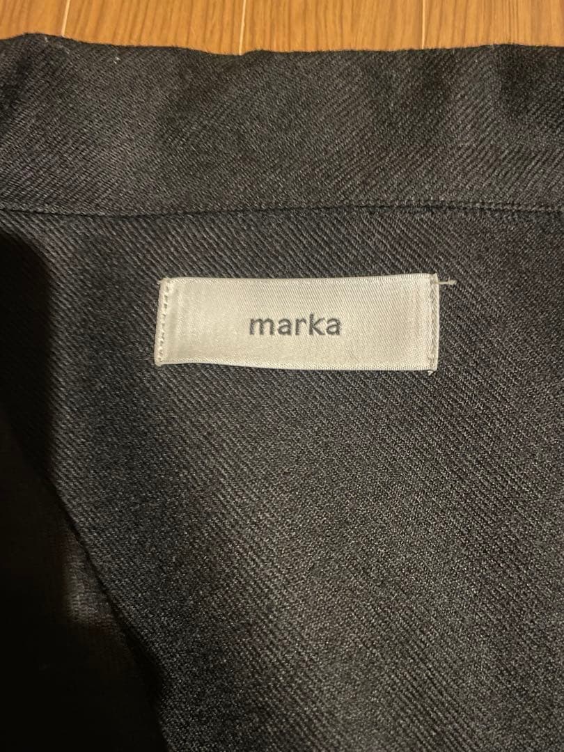 marka wool soft serge セットアップ size2 black
