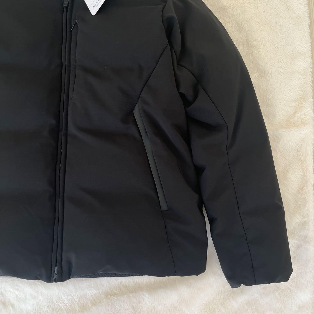 新品タグ付き【BEAUTY&YOUTH】小松マテーレダウンジャケット ブラックL