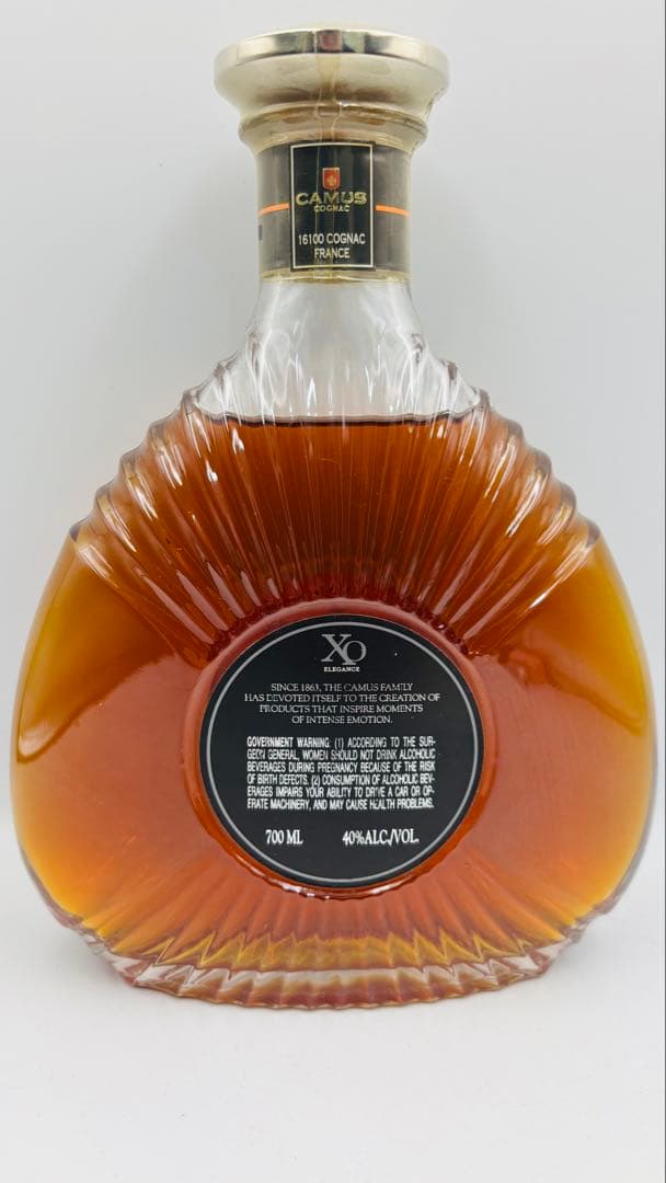 未開栓 カミュ XOエレガンス700ml 40% コニャック 古酒