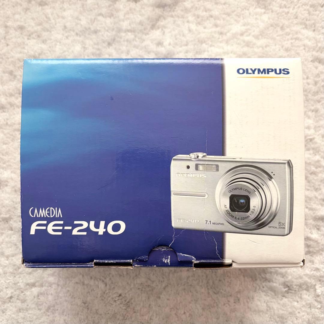 【動作確認済】OLYMPUS オリンパス CAMEDIA FE-240 レトロ