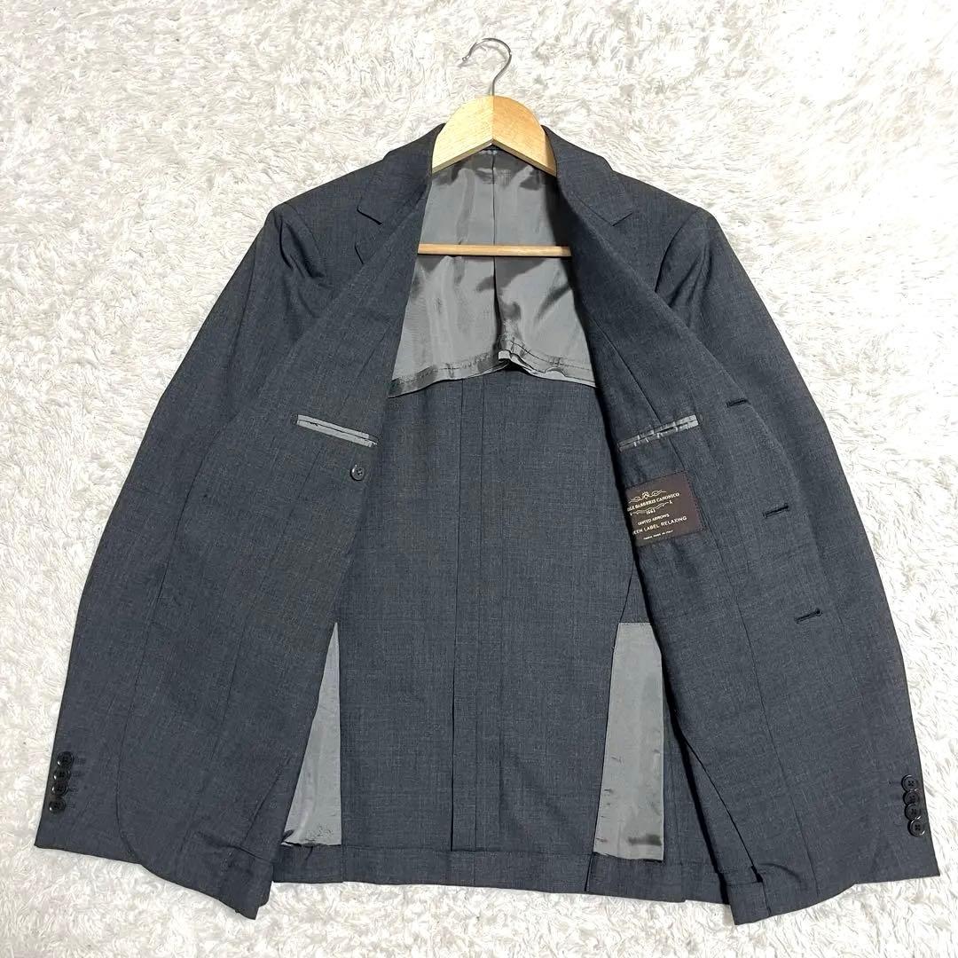 ✨極美品✨グリーンレーベルリラクシング カノニコ 3ピーススーツ ビジネス