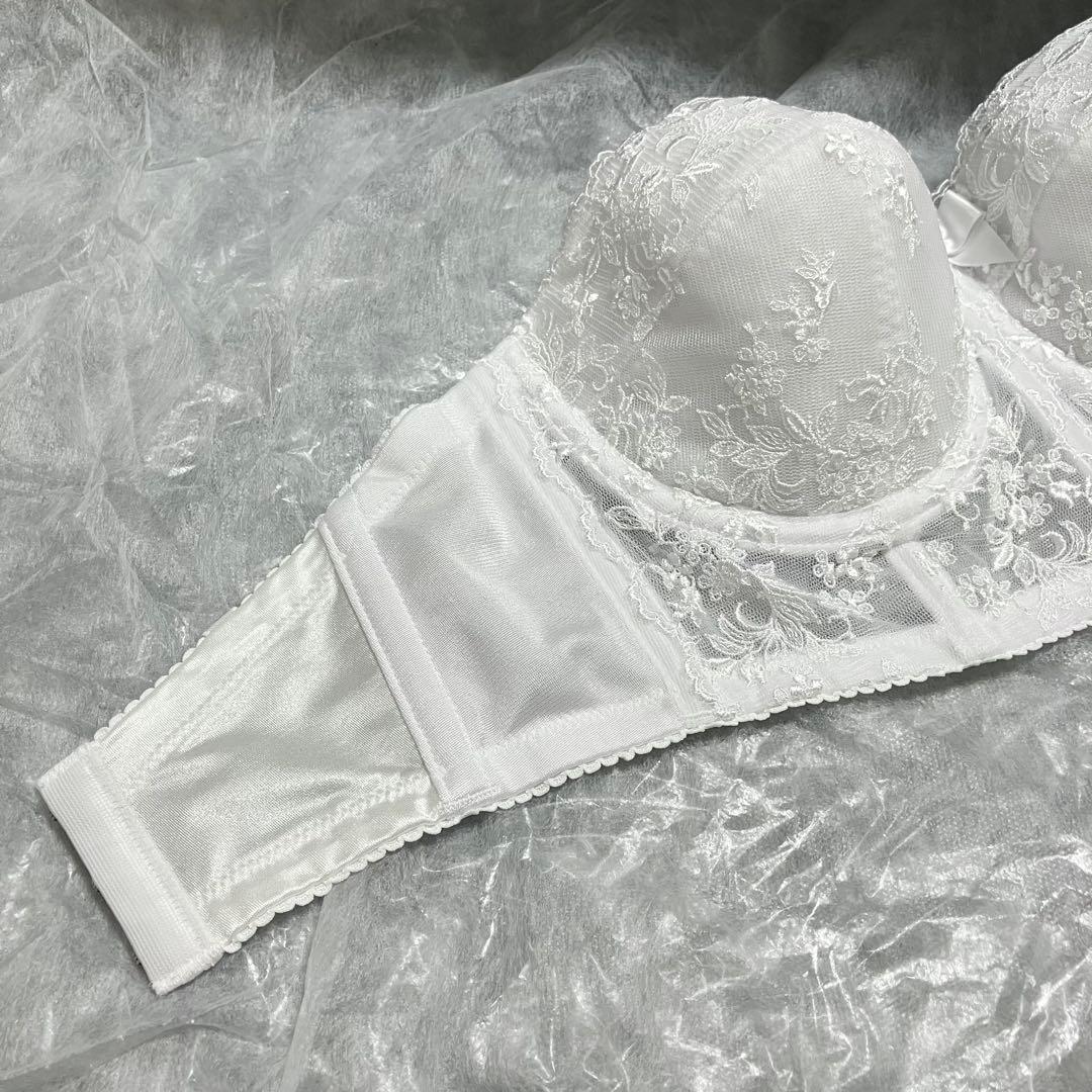 セモアブライダルインナー E65/58 セミロングラインブラ＆ウエストニッパー