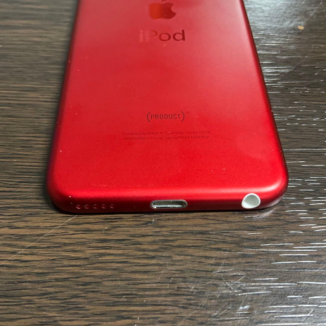 iPod touch （第7世代）32GB レッド　A2178 イヤホンセット