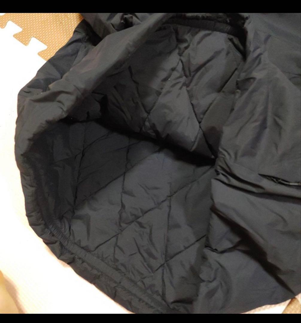 バーテックススウェットクルー　ブラック　S