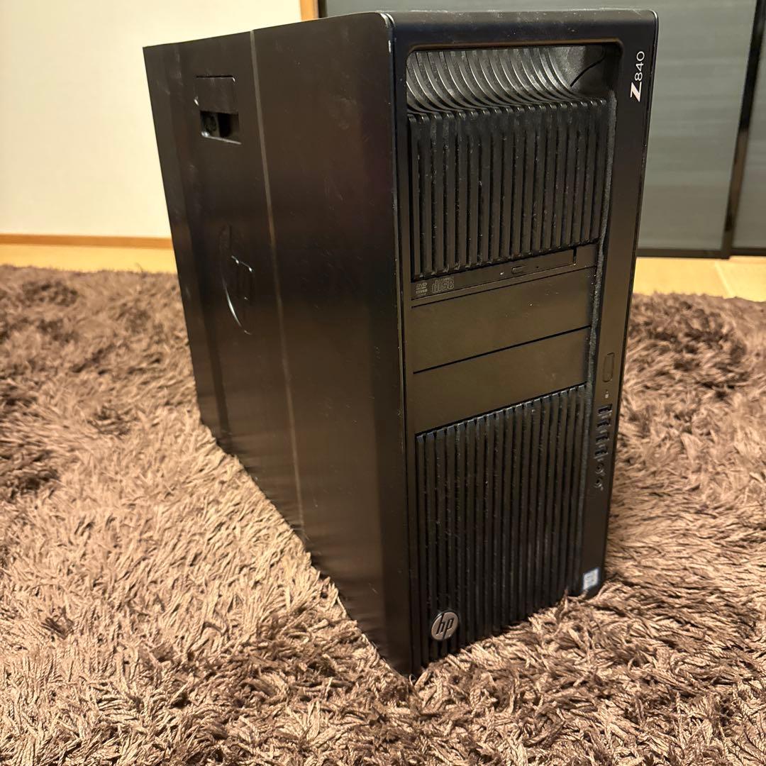 HP Z840 デスクトップPC サーバー　保存領域1.5TB付